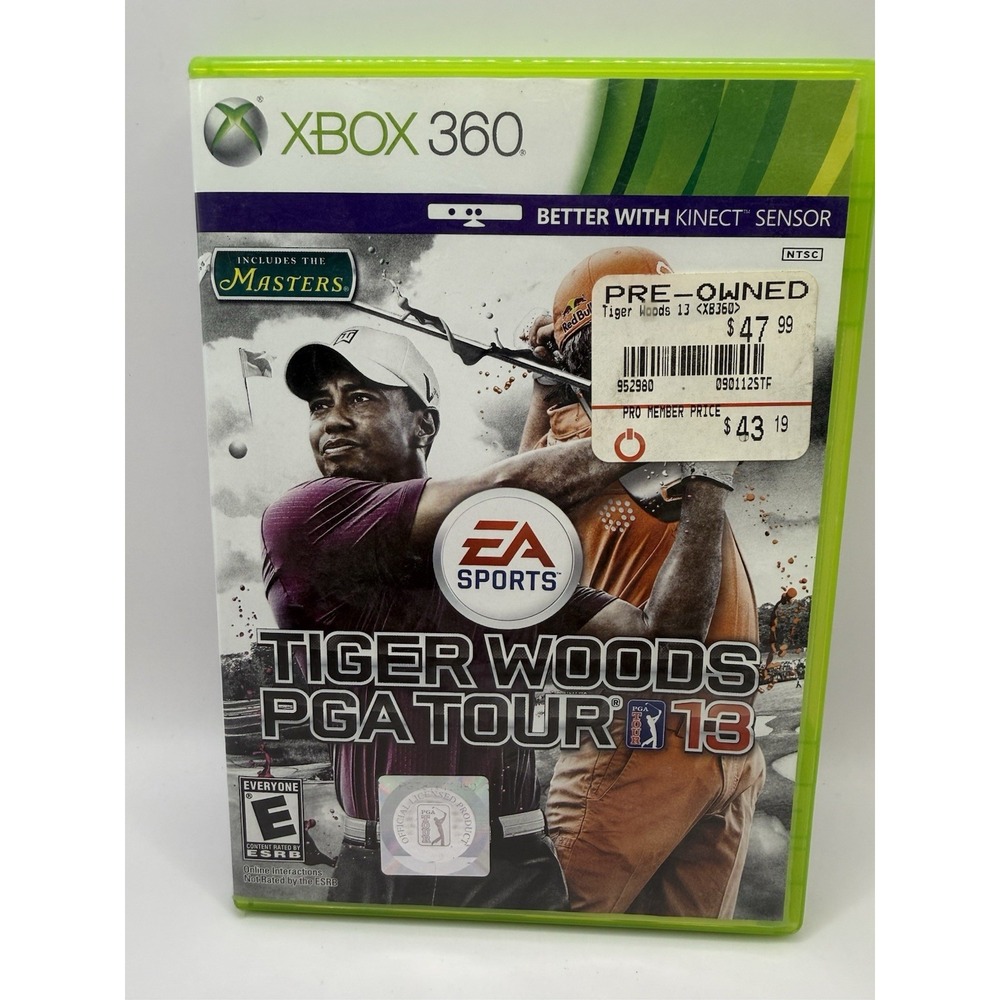 (Xbox 360) Tiger Woods PGA Tour 13 EA Sports US Version!